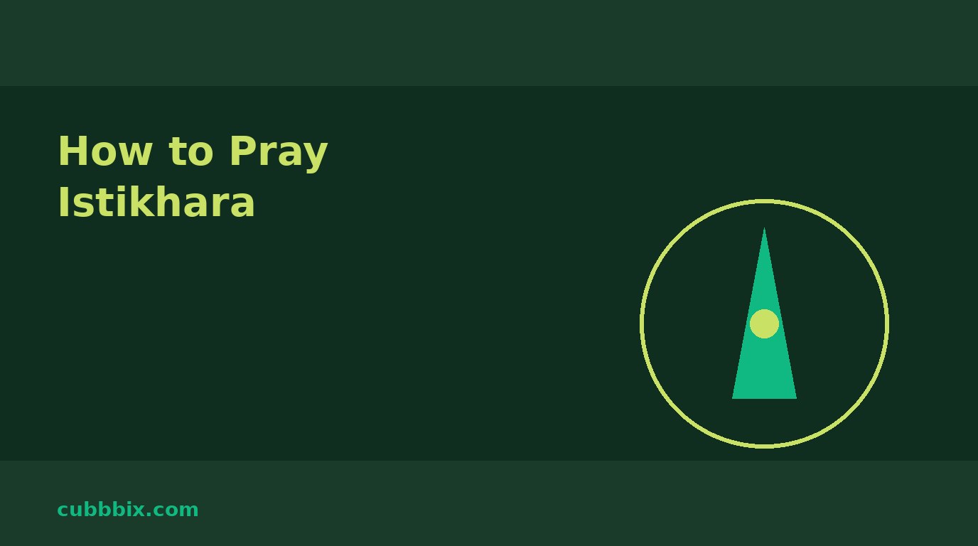 How to pray istikhara: the steps, the dua, and what counts as an answer