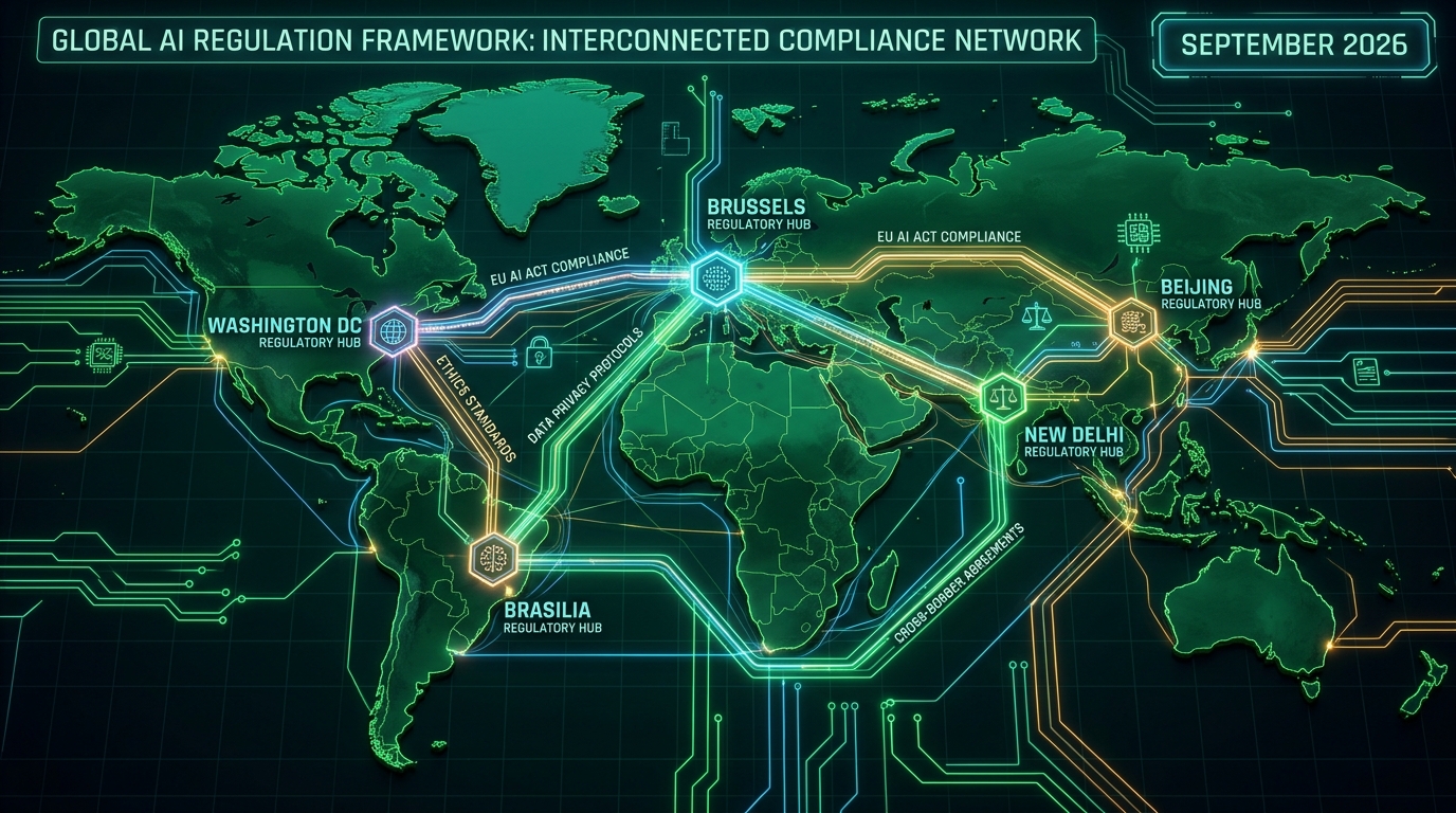 AI Regulation News September 2026: Global Enforcement Waves, State-Level Fractures, and Statutory Compliance Deadlines