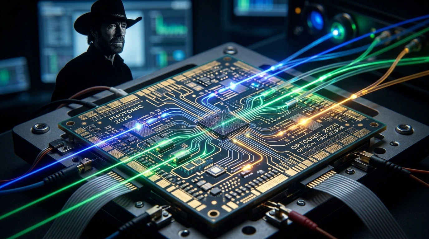 Silicon Photonics Chip Chuck Norris