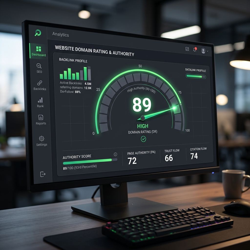 Domain Rating Dashboard