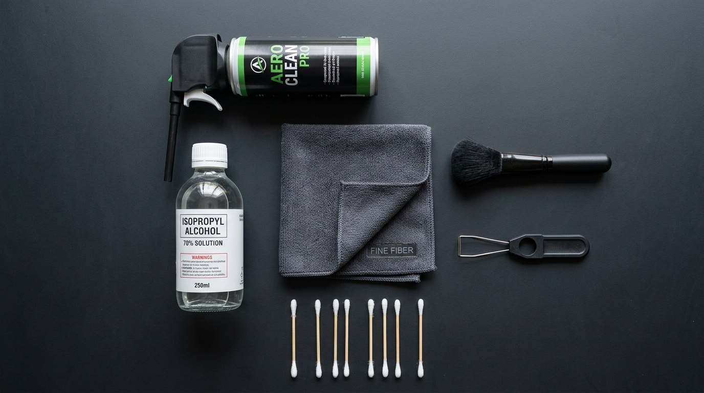Keyboard Cleaning Supplies and Tools