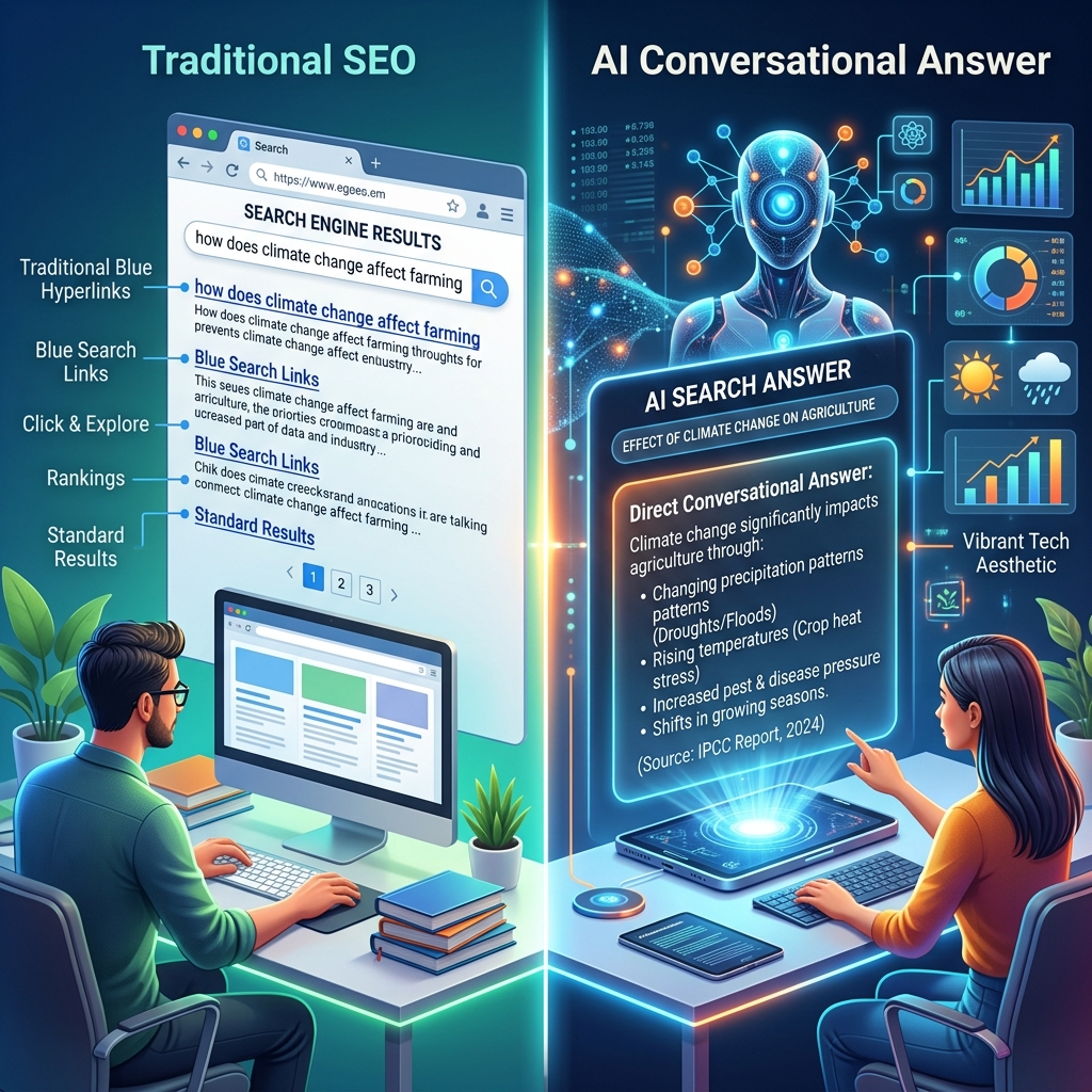 SEO vs. GEO: How Generative Engines are Rewriting the Rules of Search