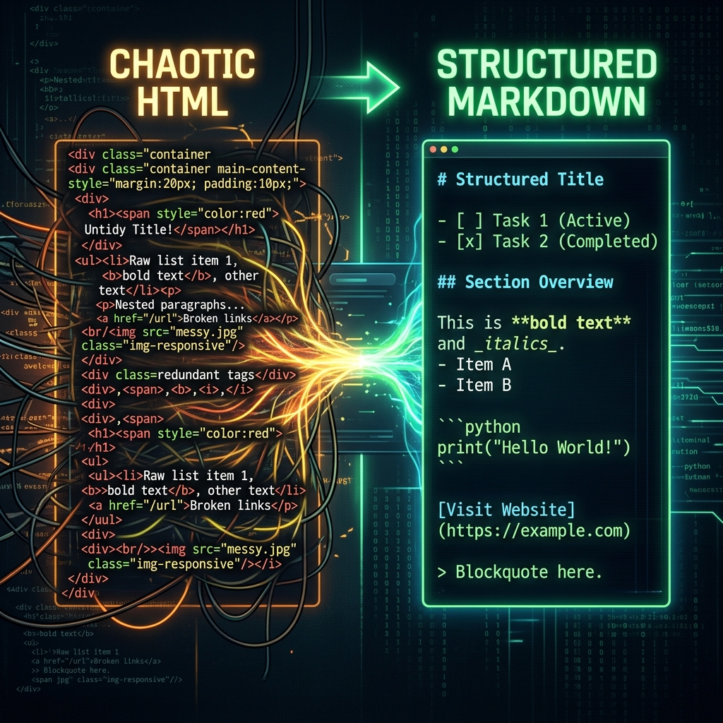The Definitive Guide: How to Instantly Convert Any Webpage to Markdown